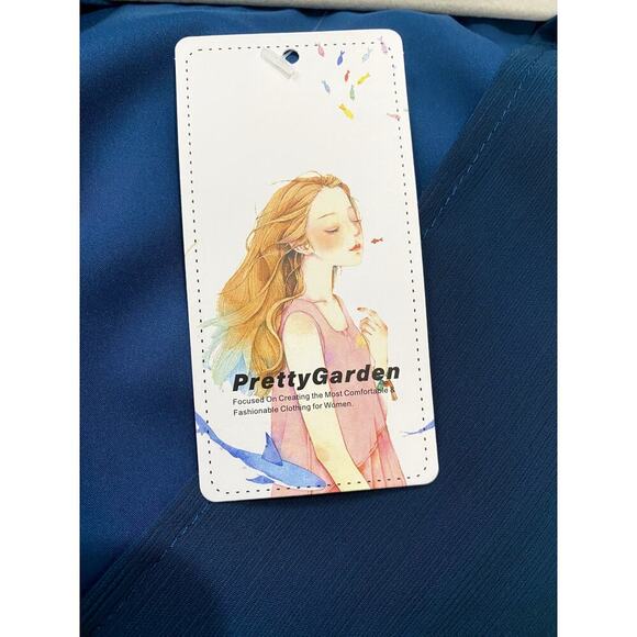 Pretty Garden Dark Green Maxi Dress - Size XXL (NWT) - Picture 7 of 8